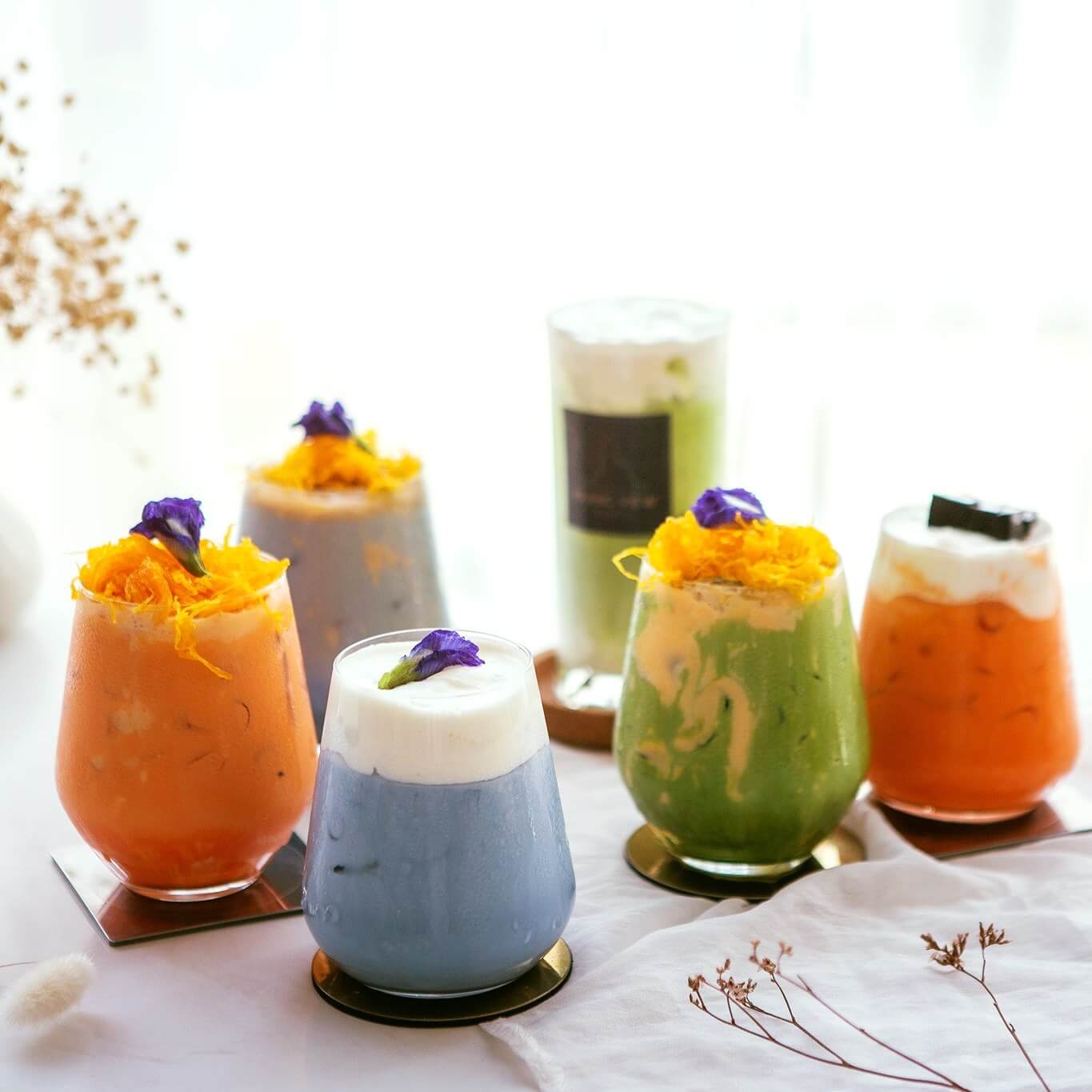 ปรางค์วิว คาเฟ่ คาเฟ่ขนมไทย อยุธยา เจ้าเด็ด