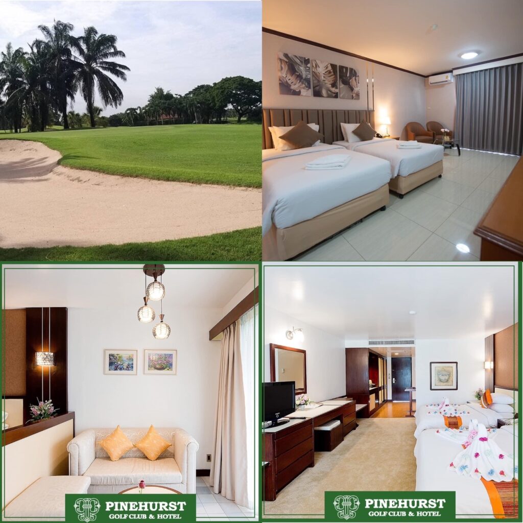 ไพน์เฮิสท์ กอล์ฟ คลับ แอนด์ โฮเทล (Pinehurst Golf Club and Hotel)-โรงแรมแถวรังสิต