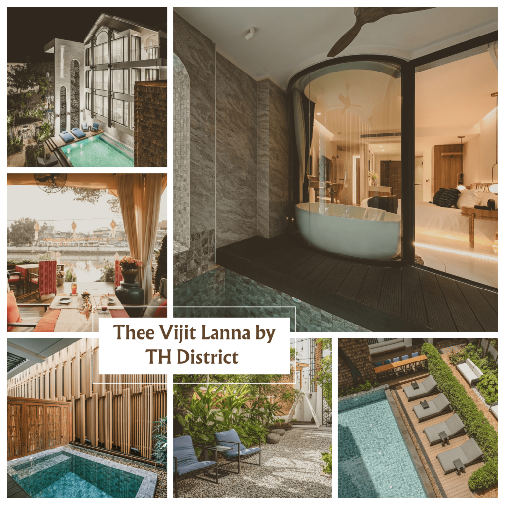 ที่พักตัวเมืองเชียงใหม่ดี วิจิตร ลานนา โดย ที เอช ดิสตริค (SHA Extra Plus) (Thee Vijit Lanna by TH District (SHA Extra Plus))