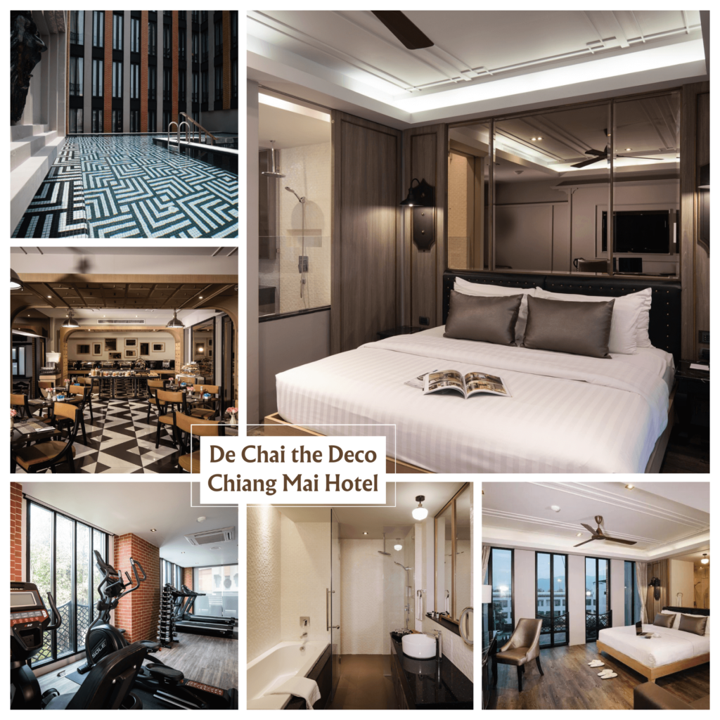 เดอ ชาย เดอะ เด็คโค เชียงใหม่ โฮเต็ล (De Chai the Deco Chiang Mai Hotel) ที่พักในตัวเมืองเชียงใหม่