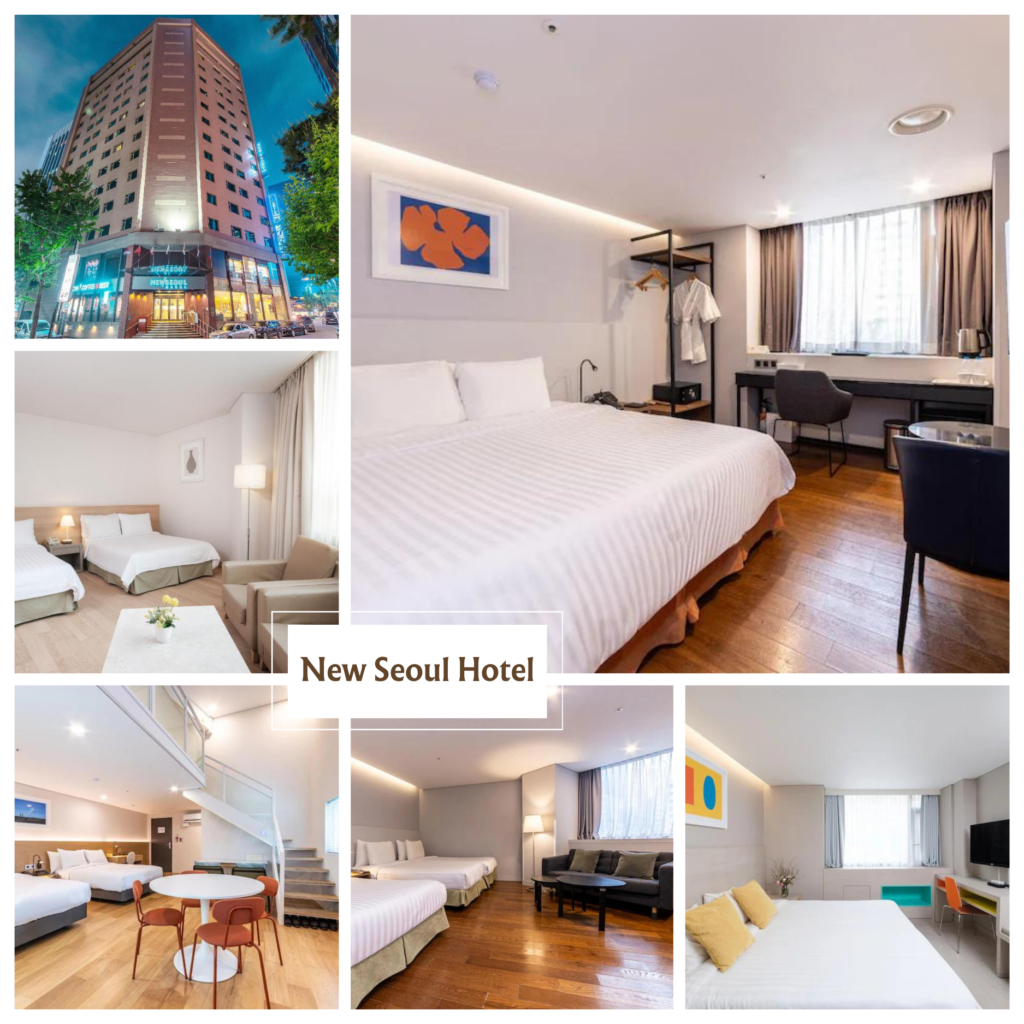 โรงแรมนิวโซล (New Seoul Hotel)-ที่พักย่าน เมียงดง โซล