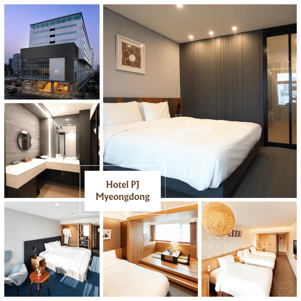 โรงแรมพีเจ มย็องดง (Hotel PJ Myeongdong)-ที่พักย่านเมียงดง โซล