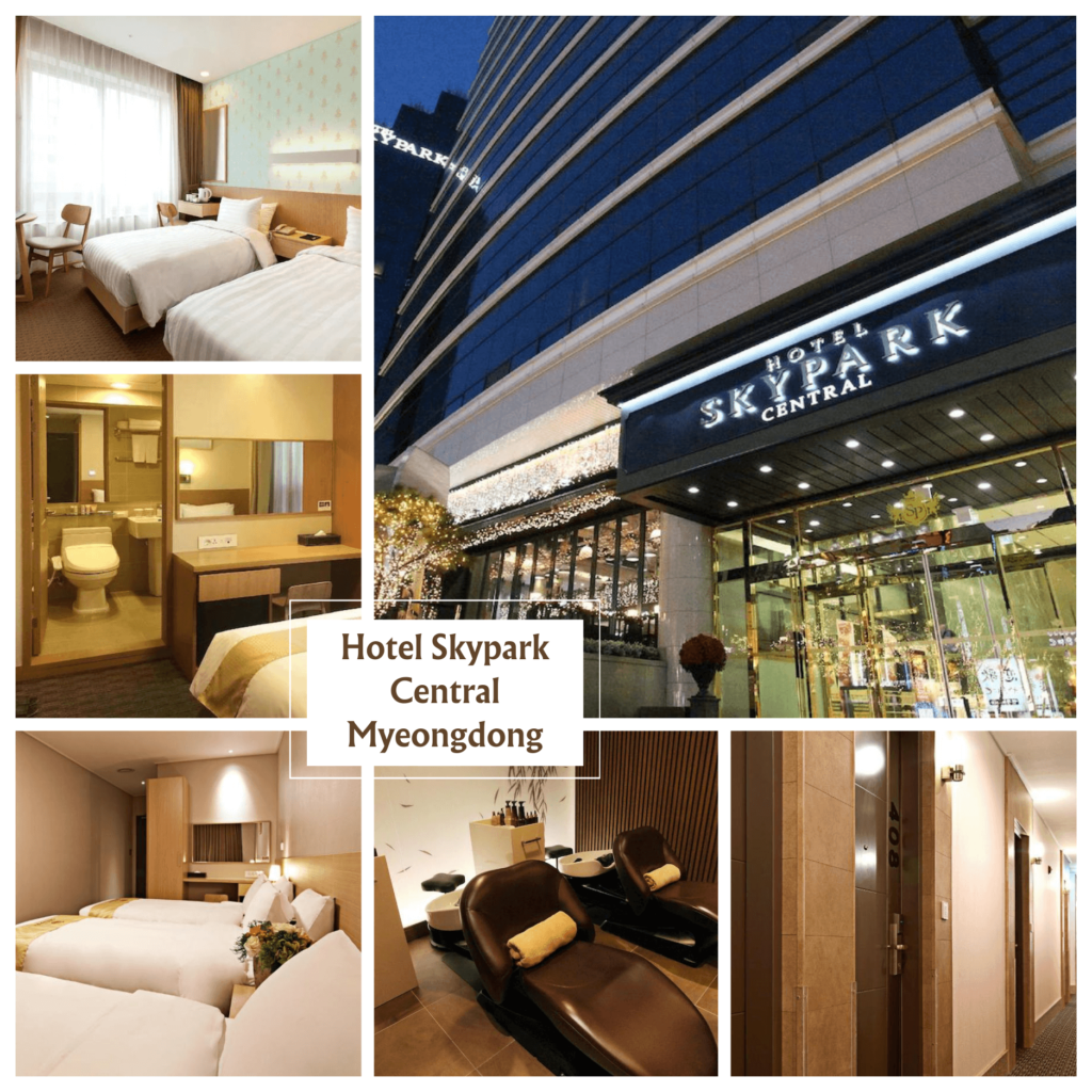 โรงแรมสกายพาร์ค เซ็นทรัล เมียงดง (Hotel Skypark Central Myeongdong)-ที่พักย่านเมียงดง โซล