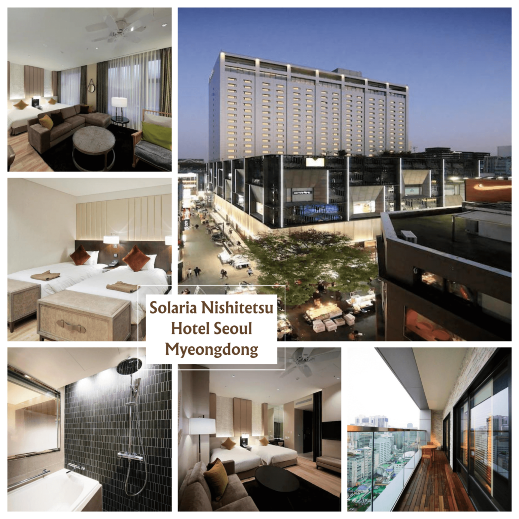 โรงแรมโซลาเรีย นิชิเตสึ โซล เมียงดง (Solaria Nishitetsu Hotel Seoul Myeongdong)-ที่พักย่าน เมียงดง โซล
